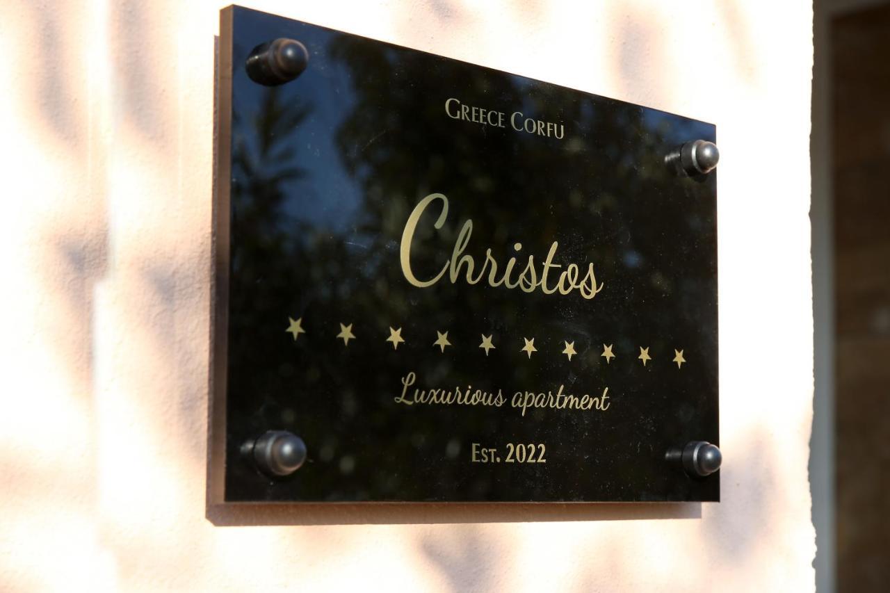 Luxury Apartments Christos Гувия Екстериор снимка